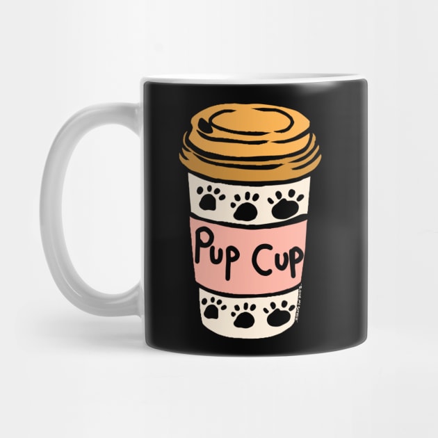 Pup Cup Puppuccino Coffee by ROLLIE MC SCROLLIE